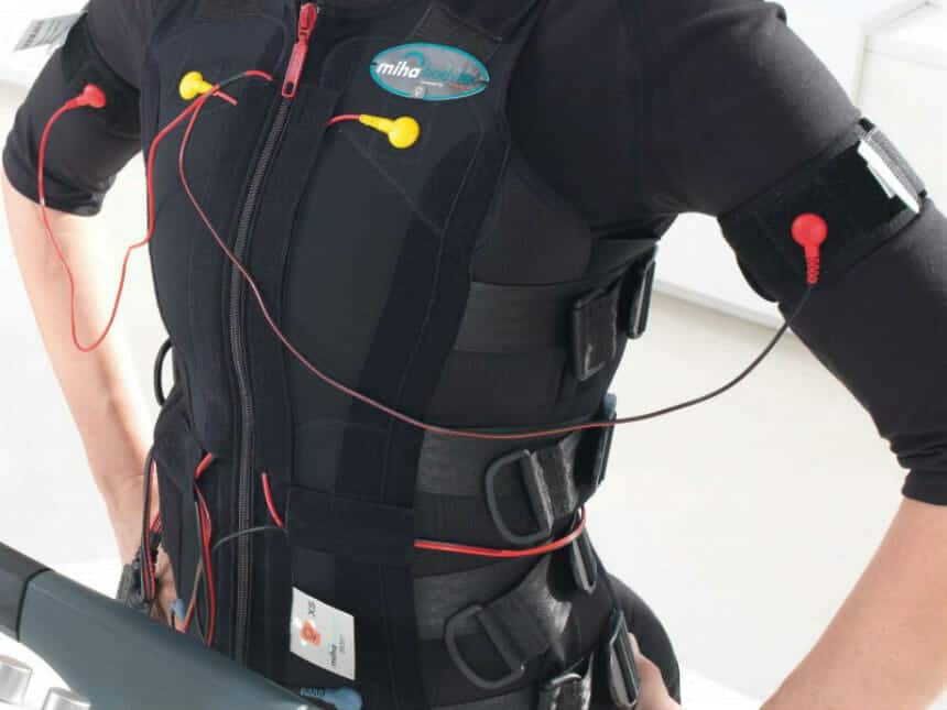 Ηλεκτρομϋοδιέγερση ολόκληρου του σώματος (εκγύμναση EMS) για παθήσεις της μέσης